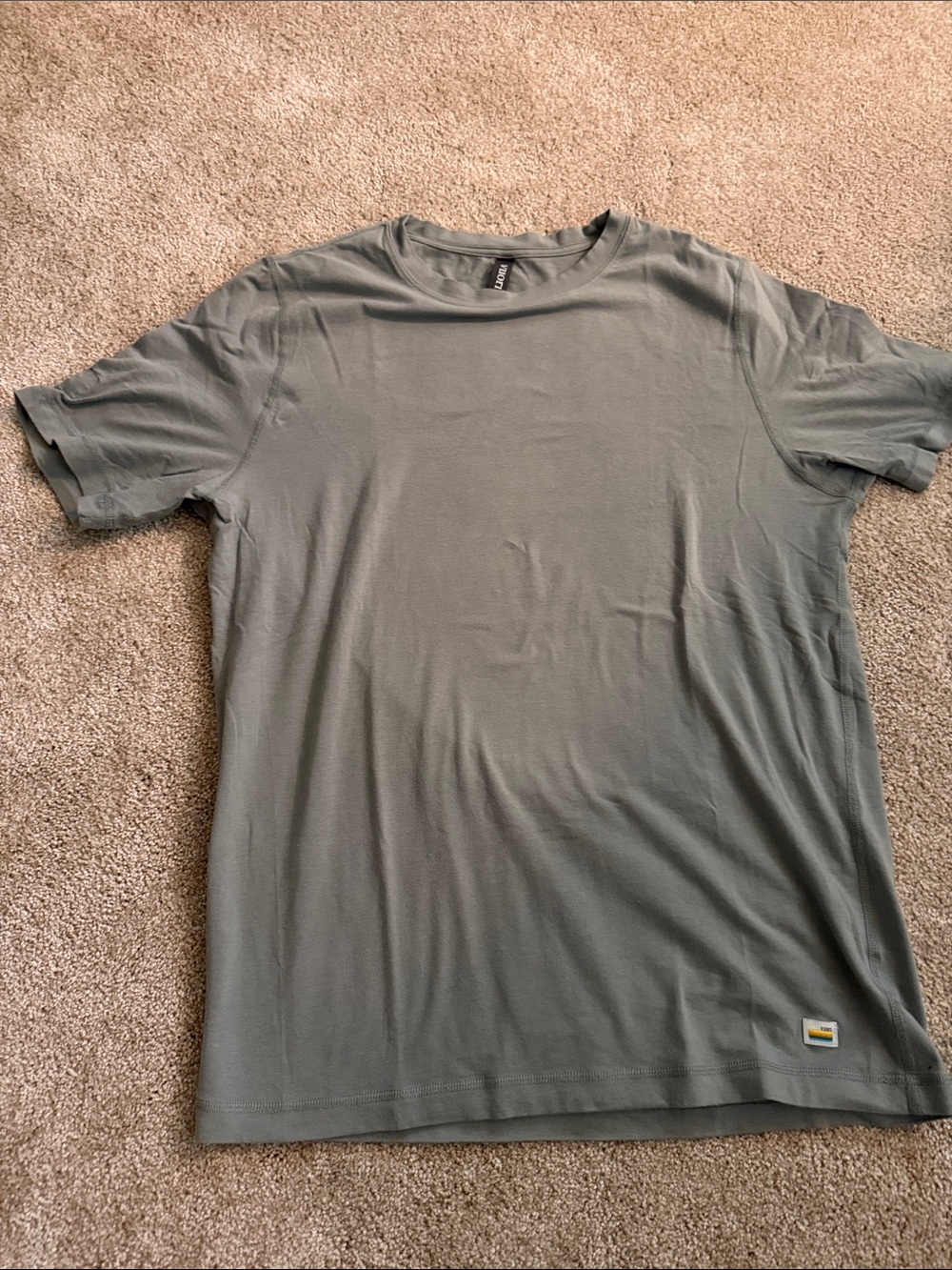 Vuori Men's Short Sleeve Crew Tee in Sage